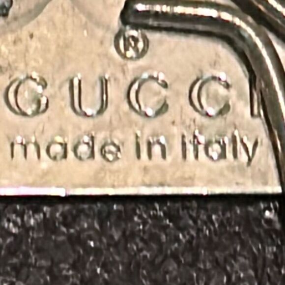 Gucci GG Logo Key Holder Wallet Case Brown Buckle Front Classic Monogram 5 Ring - Picture 7 of 14